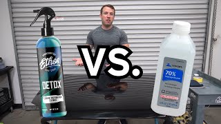 Detox Ceramic Coating Prep Vs Isopropyl Alcohol IPA Wipedown [upl. by Mroz]