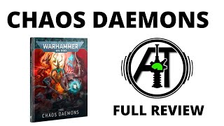 Codex Chaos Daemons  Full Rules Review [upl. by Annaiuq703]