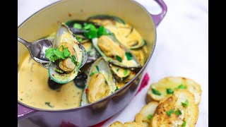 Mussels In Lemon Garlic Butter Sauce [upl. by Okire]