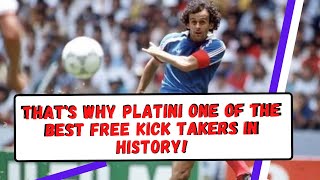 Michel Platini ● Best Free Kicks Goals [upl. by Oirazan]