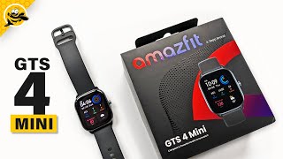 Amazfit GTS 4 Mini  Unboxing Setup amp Review [upl. by Abie]