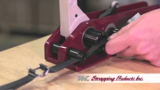 Using a Wire Buckle  Pac Strapping Products [upl. by Lleder]