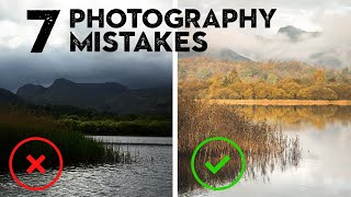 7 PHOTOGRAPHY MISTAKES I see all the time [upl. by Lorry588]