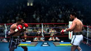 Fight Night Round 4  Tyson vs Ali [upl. by Cralg788]