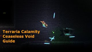 Terraria Calamity Ceaseless Void Guide [upl. by Ydwor]