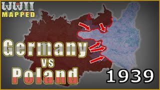 WW2  Germany vs Poland 1939 [upl. by Einwahs]