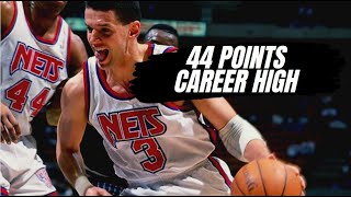 Drazen Petrovic 44 pts VS Houston Rockets Interview with Drazen [upl. by Aicnelev361]