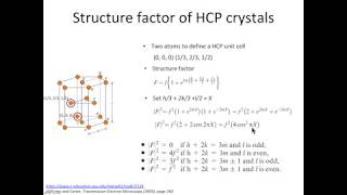 163  Structure factor 03 and diffraction from superlattice [upl. by Nauhs]