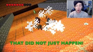 Youtubers React To Spleef Deaths In Minecraft Story Mode [upl. by Perr]