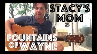 Guitar Lesson How To Play Stacys Mom By Fountains Of Wayne [upl. by Eerac35]