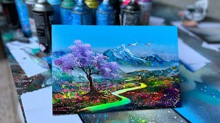 Colorado spring spray paint [upl. by Aynna]