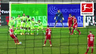 How To Score The Perfect FreeKick Goal [upl. by Annaeerb]