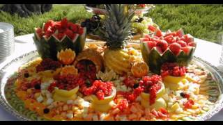 Creative fruit decorations for wedding [upl. by Karoline]