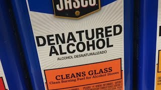 the DIFFERENCE between denatured alcohol and alcohol [upl. by Anyrak176]