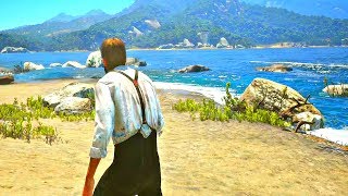 Red Dead Redemption 2  Ship Crash amp Stranded on Island Island of Guarma Gameplay [upl. by Luben]