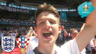 THE MOMENT ENGLAND GET REVENGE on CROATIA at EURO 2020 [upl. by Loree]