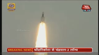 Chandrayaan 2 Lifts Off From Sriharikota  LIVE Updates [upl. by Gnehc]