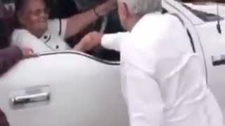 Saluda AMLO a la mamá del Chapo [upl. by Hunley]