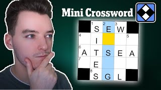 ASMR Solving Mini Crossword Puzzles [upl. by Patrick]