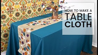 How to Make a Tablecloth [upl. by Jacenta]