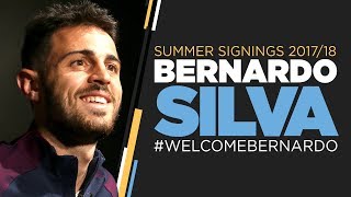 BERNARDO SILVA AGREES TO JOIN MAN CITY  FIRST INTERVIEW [upl. by Ardnikal]