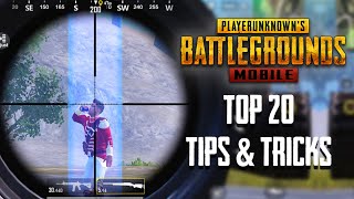 Top 20 Tips amp Tricks in PUBG Mobile  Ultimate Guide To Become a Pro 17 [upl. by Hawker312]