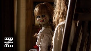 The Conjuring  Annabelles Story  ClipZone Horrorscapes [upl. by Rapsag]