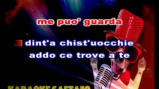 Nino DAngelo Che si pe mme karaoke con coro [upl. by Bashemeth]