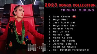 TRISHNA GURUNG  2023 LATEST SONGS COLLECTION [upl. by Gennie]