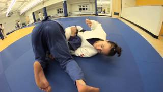 Juji Gatame attack  Armbar from the turtle position with Marti Malloy [upl. by Venu]