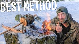 Easiest Bushcraft Fire Starting Method  Pump Drill [upl. by Jordan]