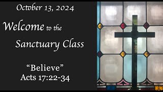 10132024 Sanctuary Class [upl. by Rica896]