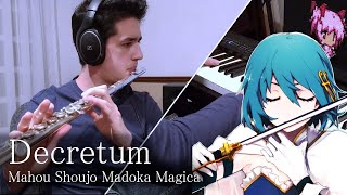 Madoka Magica OST  Decretum Flute  Piano  Guitar [upl. by Nitnilc413]