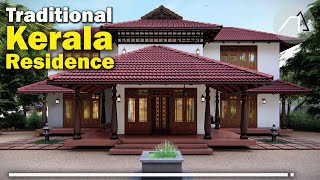 KERALA TRADITIONAL HOUSE  traditional homes  Interior designs  Kerala architecture [upl. by Pease532]