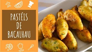 Pastéis de Bacalhau  TeleCulinária [upl. by Yelir]