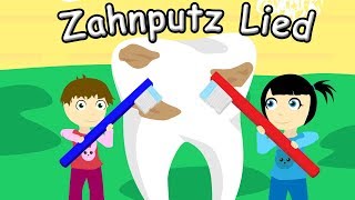 Zahnputz Lied Deutsch  der Zahnputzsong Kinderlieder für Kleinkinder [upl. by Mina]