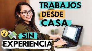 3 IDEAS PARA TRABAJAR DESDE CASA en USA o DESDE TU PAÍS que NO requieren Experiencia [upl. by Nnairda]