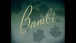 Bambi 1942 opening [upl. by Eniloj]