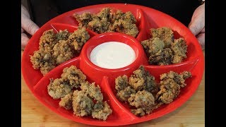 Deep Fried Seasoned Chicken Livers Super Crunchy [upl. by Lulita]