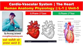 Cardio Vascular System  L1 Unit 5  HAP [upl. by Dituri]