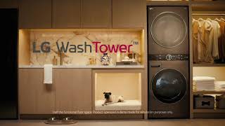 LG at CES2021 LG WashTower  Baby I Got Your Laundry [upl. by Ailima]