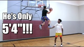 54quot Dunker Andrew McFly Can WINDMILL  Tyler Currie Elijah Bonds [upl. by Dnalloh]