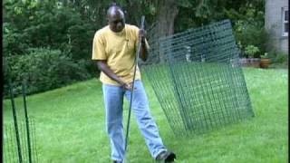 How To Install Garden Fencing [upl. by Aiva]