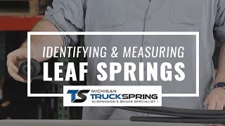 How to Measure Leaf Springs for Cars and Trucks [upl. by Conchita]