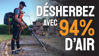 Désherbage EFFICACE sans pesticides air chaud pulsé RIPAGREEN [upl. by Nairadal]