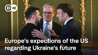 Ukraine summit outcome Europe must do heavy lifting to defend itself says Starmer  DW News [upl. by Eenwat403]