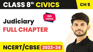 Judiciary Full Chapter Class 8 Civics  CBSE Class 8 Civics Chapter 5 [upl. by Yeoj648]