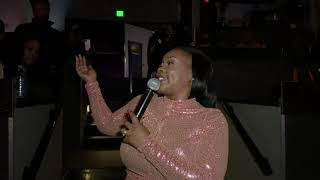 West Love Sings The Staple Singers’ “I’ll Take You There”  Comedy amp Karaoke Night [upl. by Delano845]