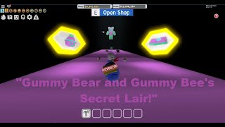 “Gummy Bear and Gummy Bee’s Secret Lair”  Bee Swarm Simulator  Roblox [upl. by Ylicic47]