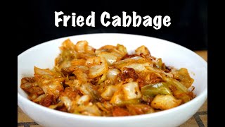 How To Make Fried Cabbage  Quick amp Easy Southern Fried Cabbage Recipe MrMakeItHappen Cabbage [upl. by Myranda]